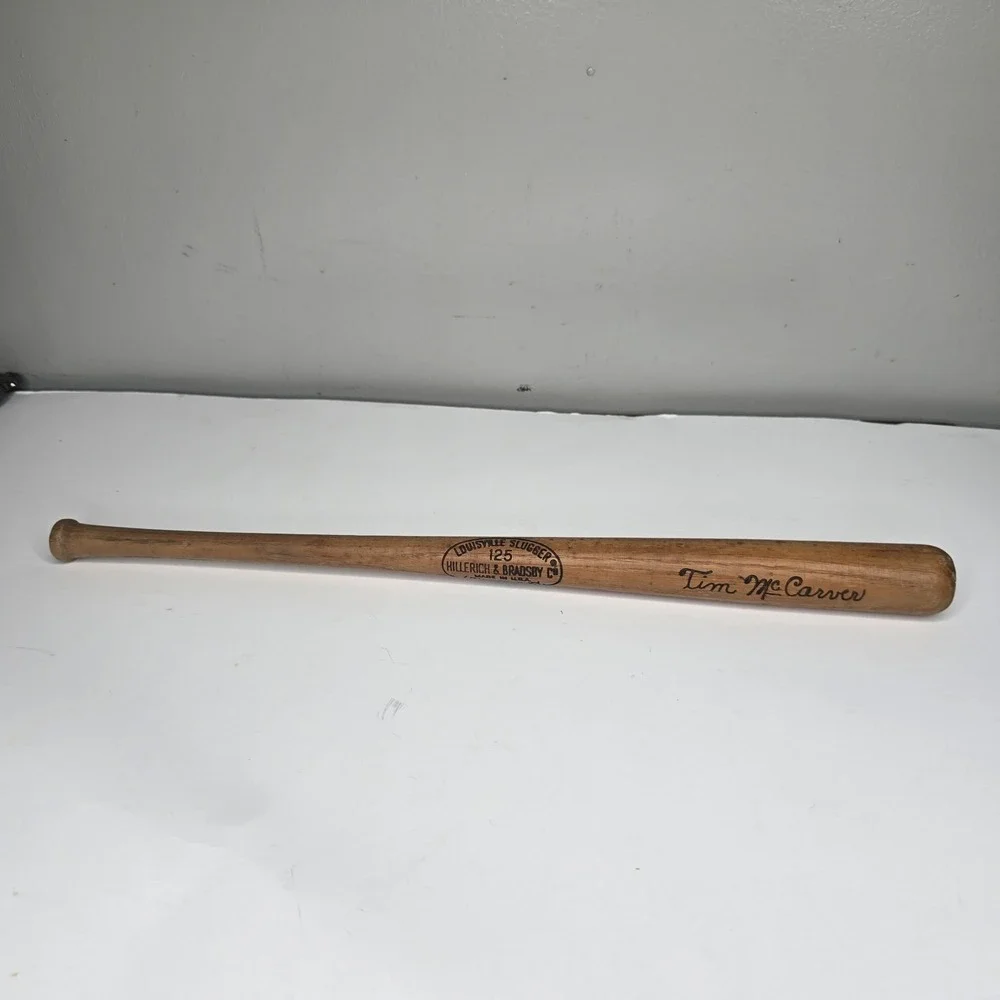Louisville Slugger Cardinals Phillies Mini Baseball Bat Tim McCarver MLB RARE
